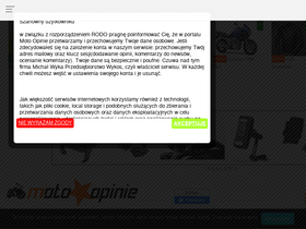 'moto-opinie.info' screenshot