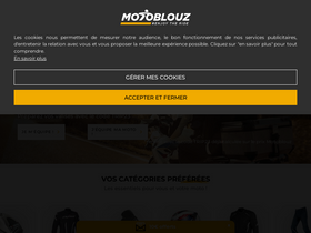 'motoblouz.com' screenshot
