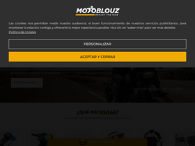 'motoblouz.es' screenshot
