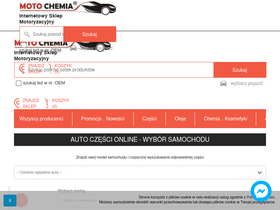 'motochemia.pl' screenshot