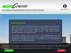 'motoconcess.com' screenshot