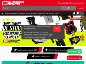'motocrosscenter.com' screenshot