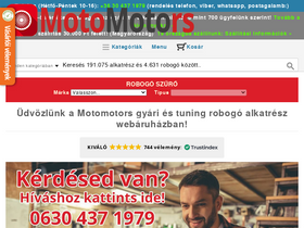 'motomotors.eu' screenshot