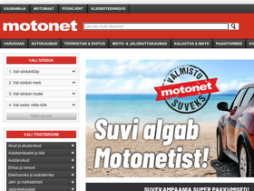 'motonet.ee' screenshot