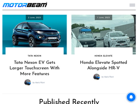 'motorbeam.com' screenshot
