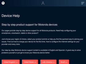 'motorola-support.com' screenshot