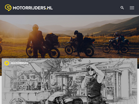'motorrijders.nl' screenshot