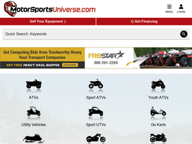 'motorsportsuniverse.com' screenshot