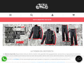 'motosgarrido.com' screenshot