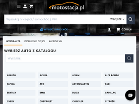 'motostacja.com' screenshot