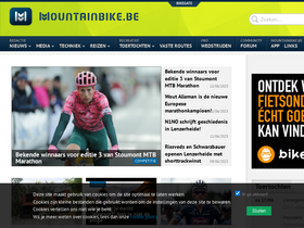'mountainbike.be' screenshot