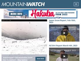 'mountainwatch.com' screenshot