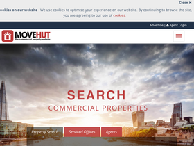 'movehut.co.uk' screenshot