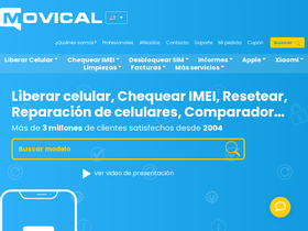 'movical.net' screenshot