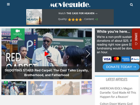 'movieguide.org' screenshot