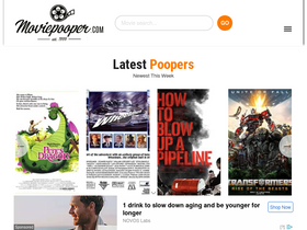 'moviepooper.com' screenshot