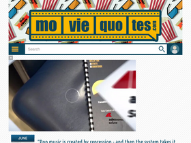 'moviequotes.com' screenshot