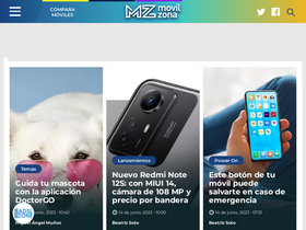 'movilzona.es' screenshot