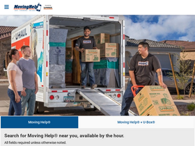 'movinghelp.com' screenshot