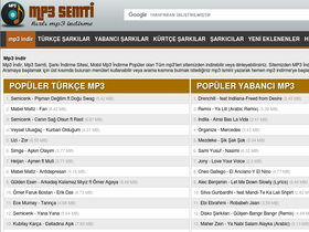 'mp3semti.com' screenshot