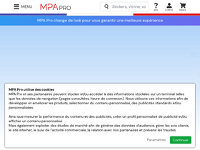 'mpa-pro.fr' screenshot