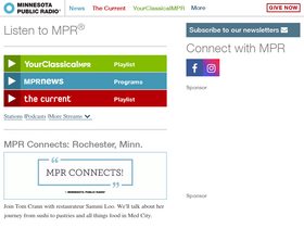 'mpr.org' screenshot