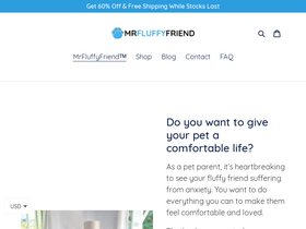 'mrfluffyfriend.com' screenshot