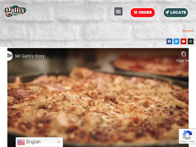 'mrgattispizza.com' screenshot