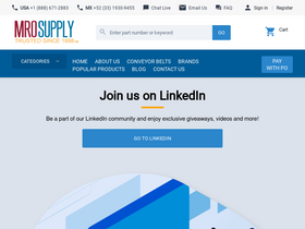 'mrosupply.com' screenshot