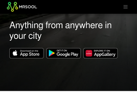 'mrsool.co' screenshot