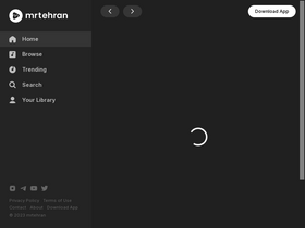 'mrtehran.com' screenshot