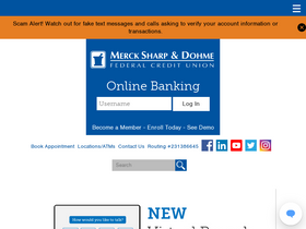 'msdfcu.org' screenshot