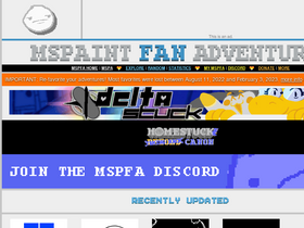 'mspfa.com' screenshot