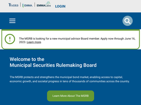 'msrb.org' screenshot