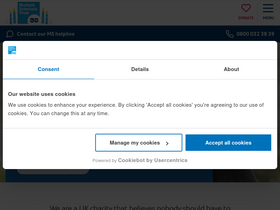 'mstrust.org.uk' screenshot