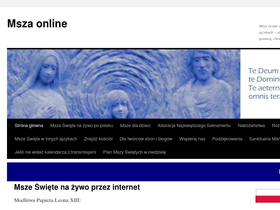 'msza-online.net' screenshot