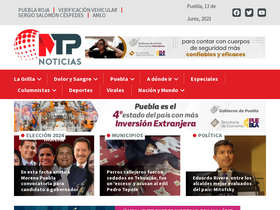 'mtpnoticias.com' screenshot