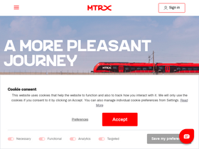 'mtrx.travel' screenshot