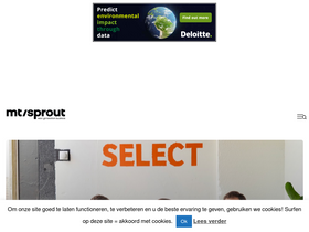 'mtsprout.nl' screenshot
