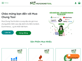 'muachungtool.com' screenshot