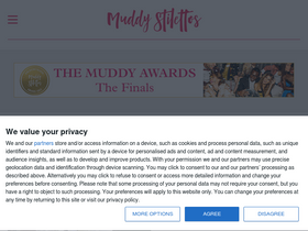 'muddystilettos.co.uk' screenshot