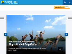 'muenchen.de' screenshot