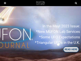 'mufon.com' screenshot