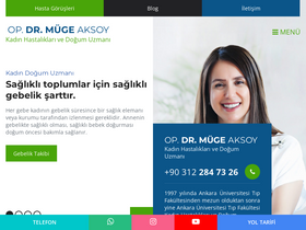 'mugeaksoy.com' screenshot
