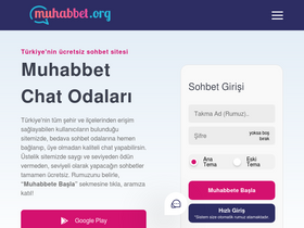'muhabbet.org' screenshot