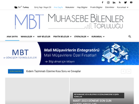 'muhasebebilenler.com' screenshot