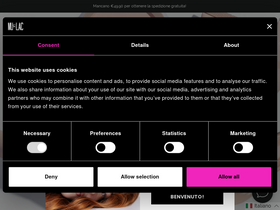 'mulaccosmetics.com' screenshot