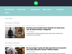 'mulher.com.br' screenshot