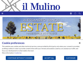 'mulino.it' screenshot