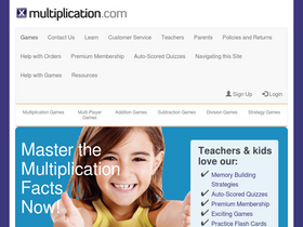 'multiplication.com' screenshot
